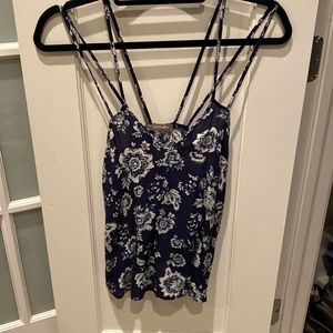 Strappy floral top